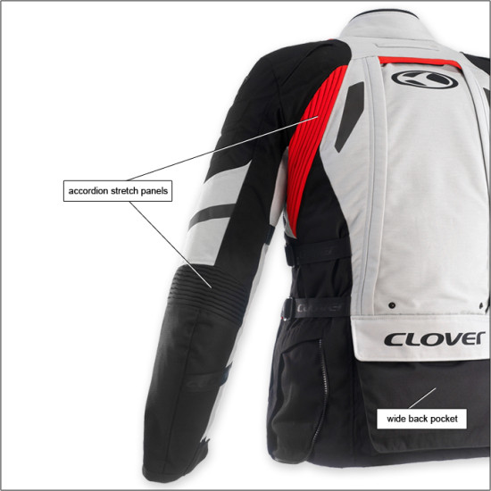 Crossover-3 WP Waterproof Jacket Black - Airbag Optional
