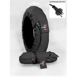 CAPIT - BIKE SUPREMA SPINA MOTORCYCLE TYRE WARMERS "BLACK"