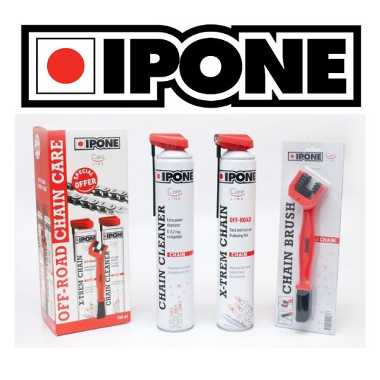 IPONE - CHAIN CARE PACK "OFF ROAD" MASSIVE 750ml SIZED CANS