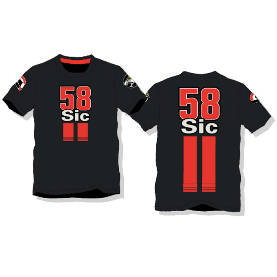 Comprar Camiseta Marco Simoncelli 58 Sic. Disponible en blanco, hombre