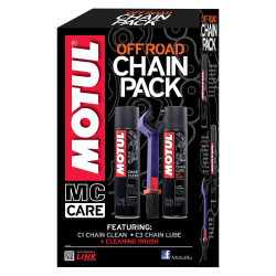 MOTUL OFF ROAD CHAIN LUBE CLEANING KIT WITH BRUSH