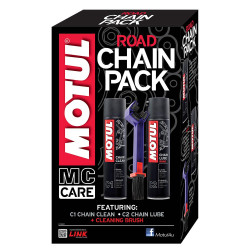 MOTUL ROAD CHAIN LUBE CLEANING KIT WITH BRUSH