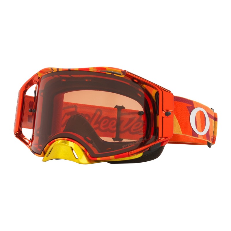 OAKLEY AIRBRAKE MOTO ORANGE W/PRIZM BRONZE LENS