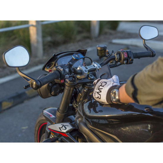 QUAD LOCK MOTORCYCLE HANDLEBAR V2 MOUNTING KIT < iPHONE > PHONE HOLDER SCOOTER