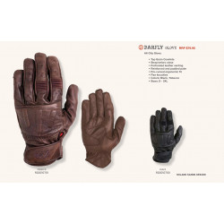 RSD ROLAND SANDS "BARFLY" GLOVES - TOBACCO