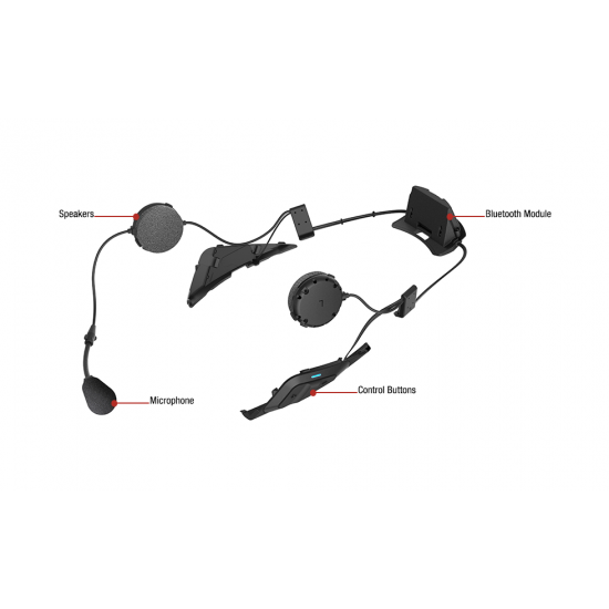 SENA - SRL2 for SHOEI NEOTEC II or GT-AIR II or J-CRUISE II Helmets Motorcycle Bluetooth Communication Intercom