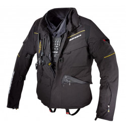 SPIDI - VENTURE NECK DPS H2OUT WATERPROOF ADVENTURE MOTORCYCLE TOURING +AIRBAG+ JACKET < SAFETY FIRST >