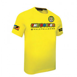 VALENTINO ROSSI "YELLOW THE DOCTOR" T SHIRT