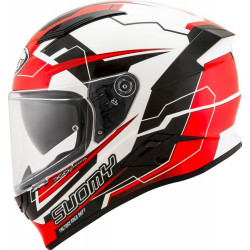SUOMY SPEEDSTAR - CAMSHAFT Black White Red Sport Touring Helmet
