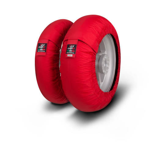 CAPIT - SUPREMA SPINA TYRE WARMERS "RED" 6"/8" SIZE