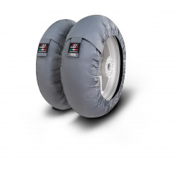 CAPIT - SUPREMA SPINA TYRE WARMERS "GREY / GRAY" M/L SIZE